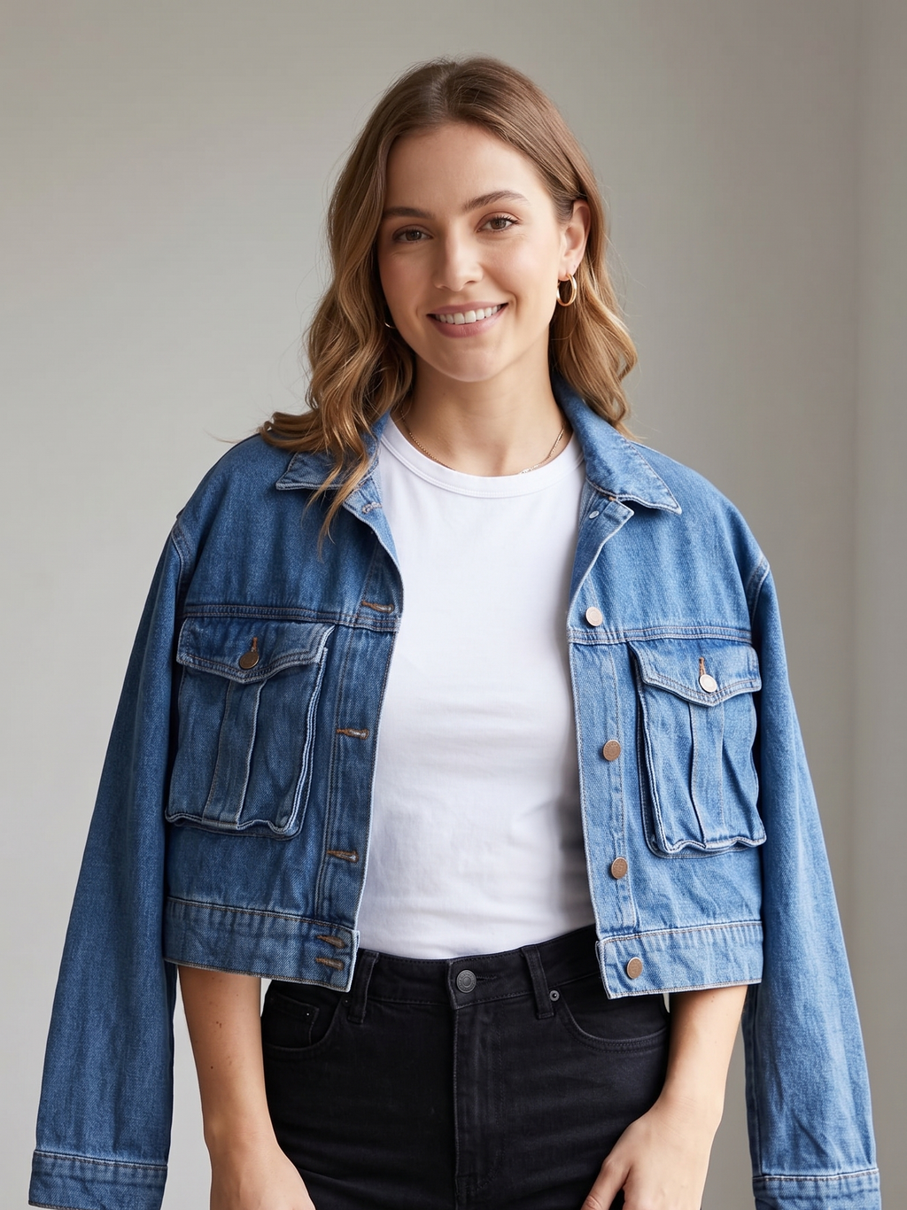Chaqueta de Jeans Talla
