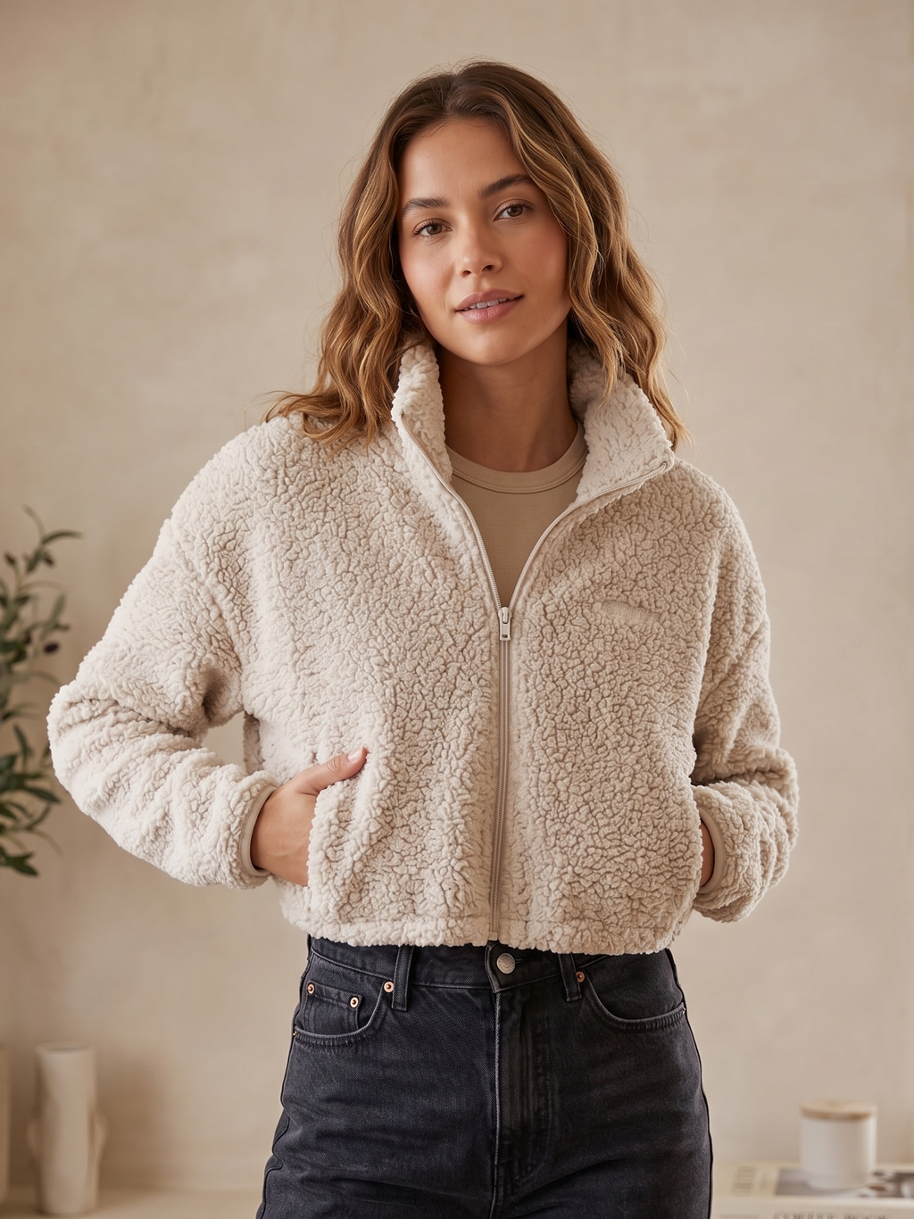 Chaqueta Polar de Mujer Talla
