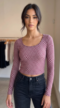 Polera Manga Larga Talla M