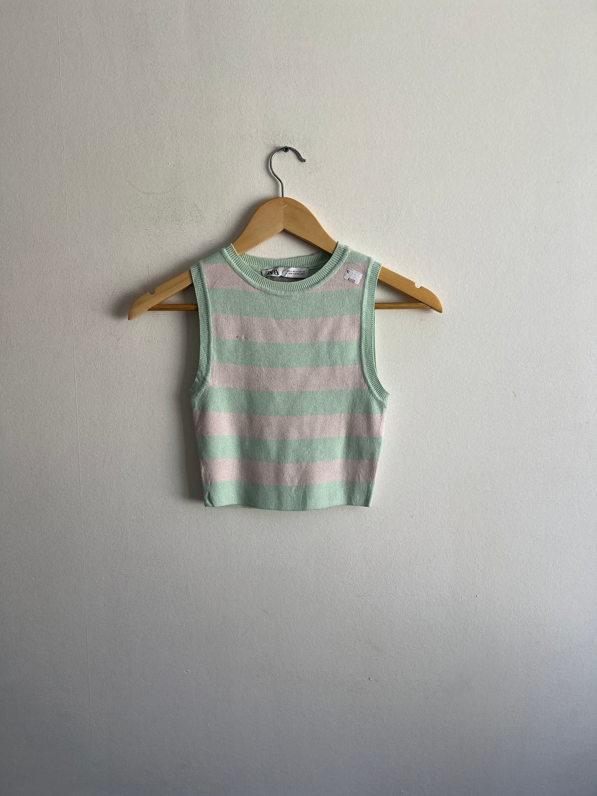 Polera sin mangas Zara Talla S