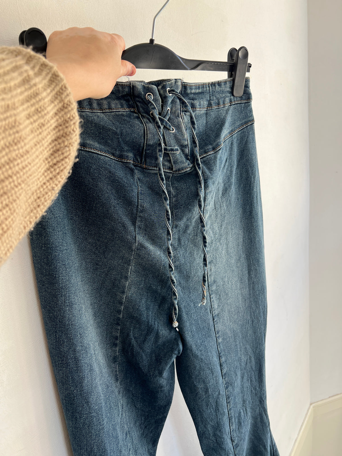 Jeans Flare Elasticado Talla 40/42