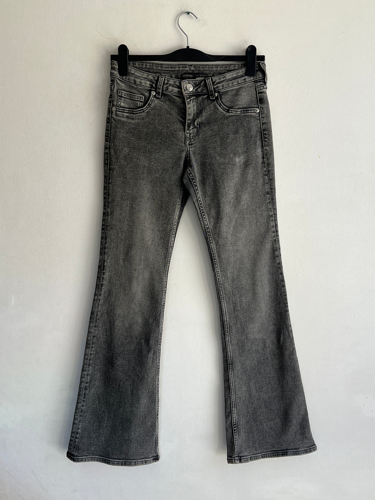 Jeans H&M Flare Elasticado Talla 40