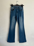 Jeans Flare Elasticado Talla 38