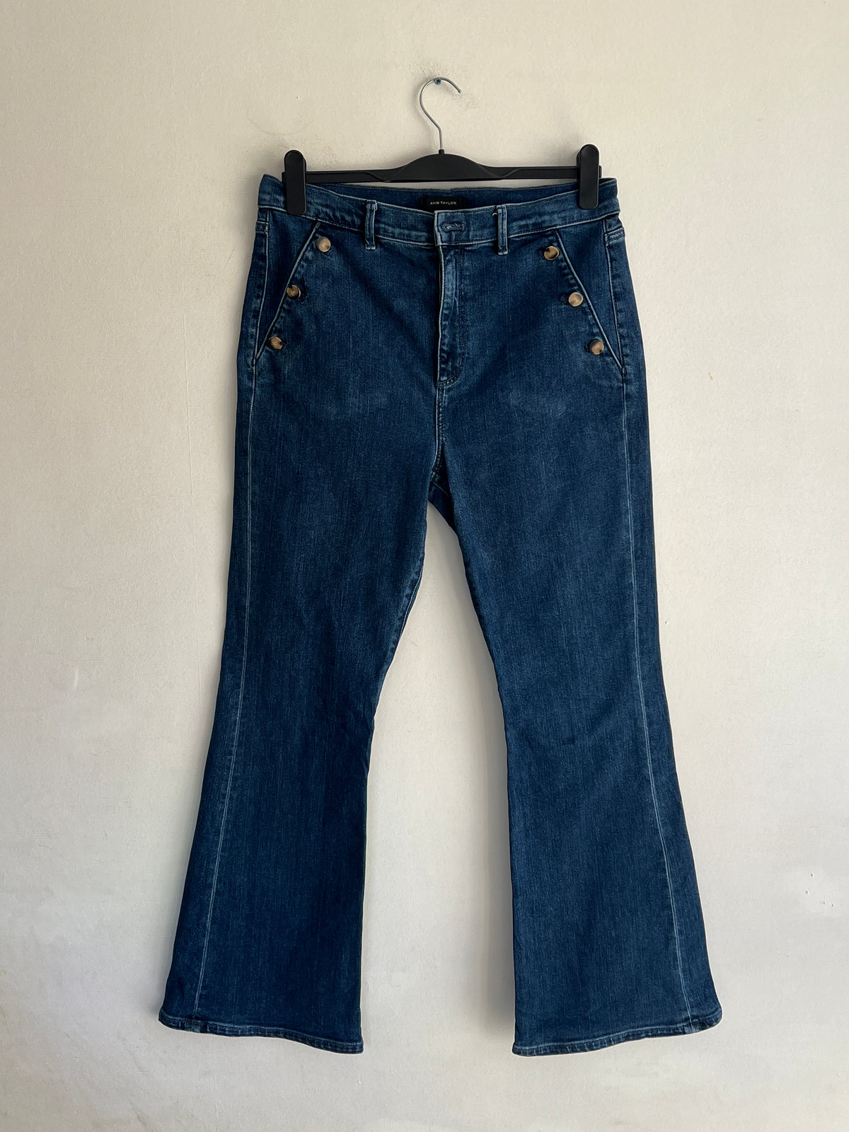 Jeans Flare Elasticado Talla 42/44