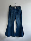 Jeans Flare Elasticado Talla 44/46