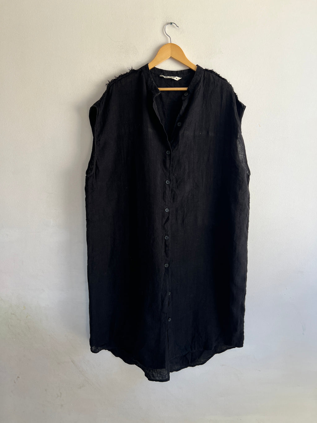 Blusón de Lino Zara Talla XL