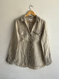 Blusa de Lino Zara Talla XS/S