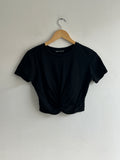 Polera Negra Zara Talla M