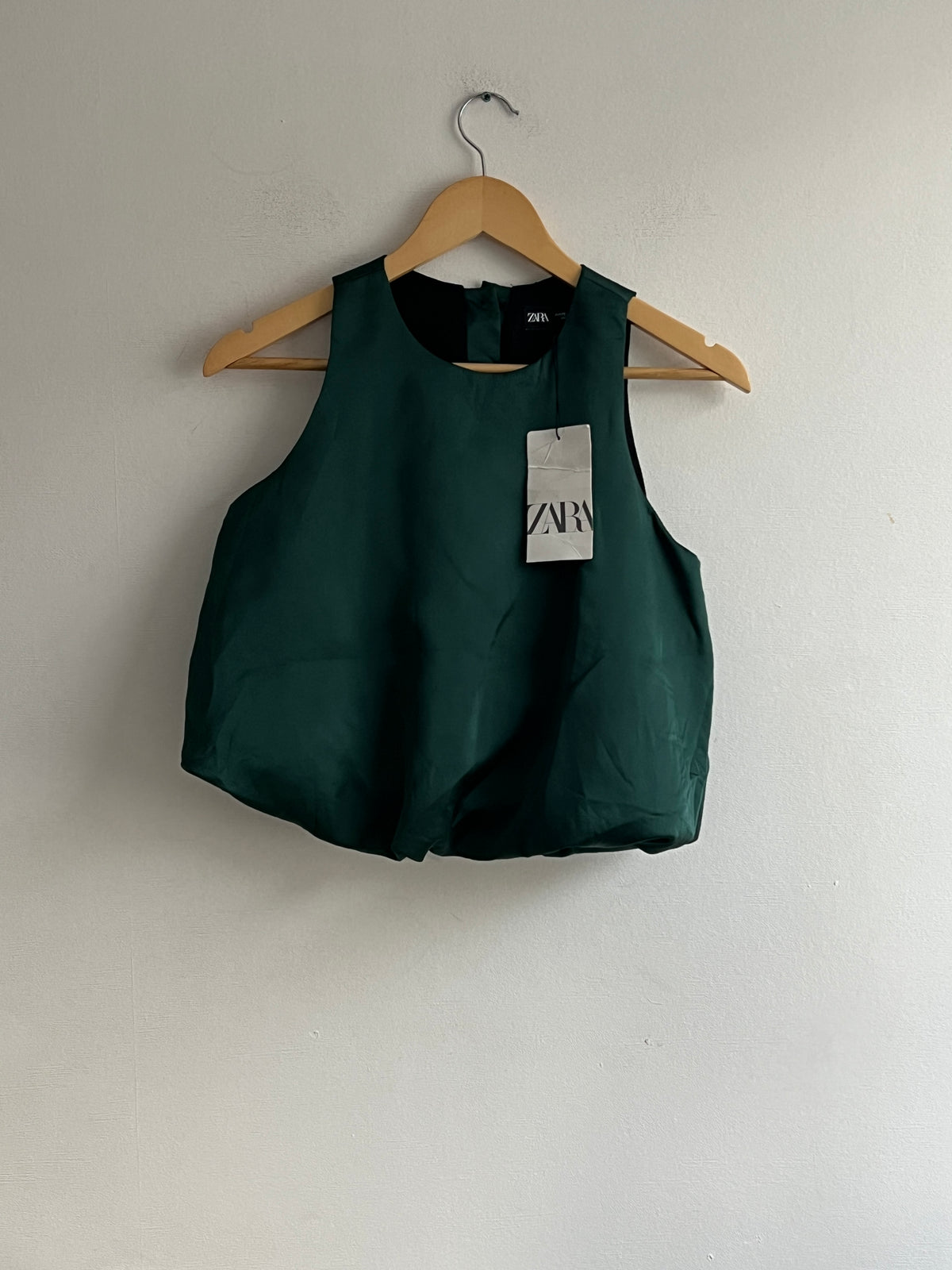 Blusa Aglobada Zara Talla XS/hasta M (NUEVA)
