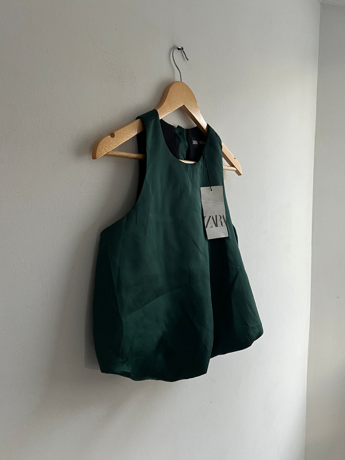 Blusa Aglobada Zara Talla XS/hasta M (NUEVA)