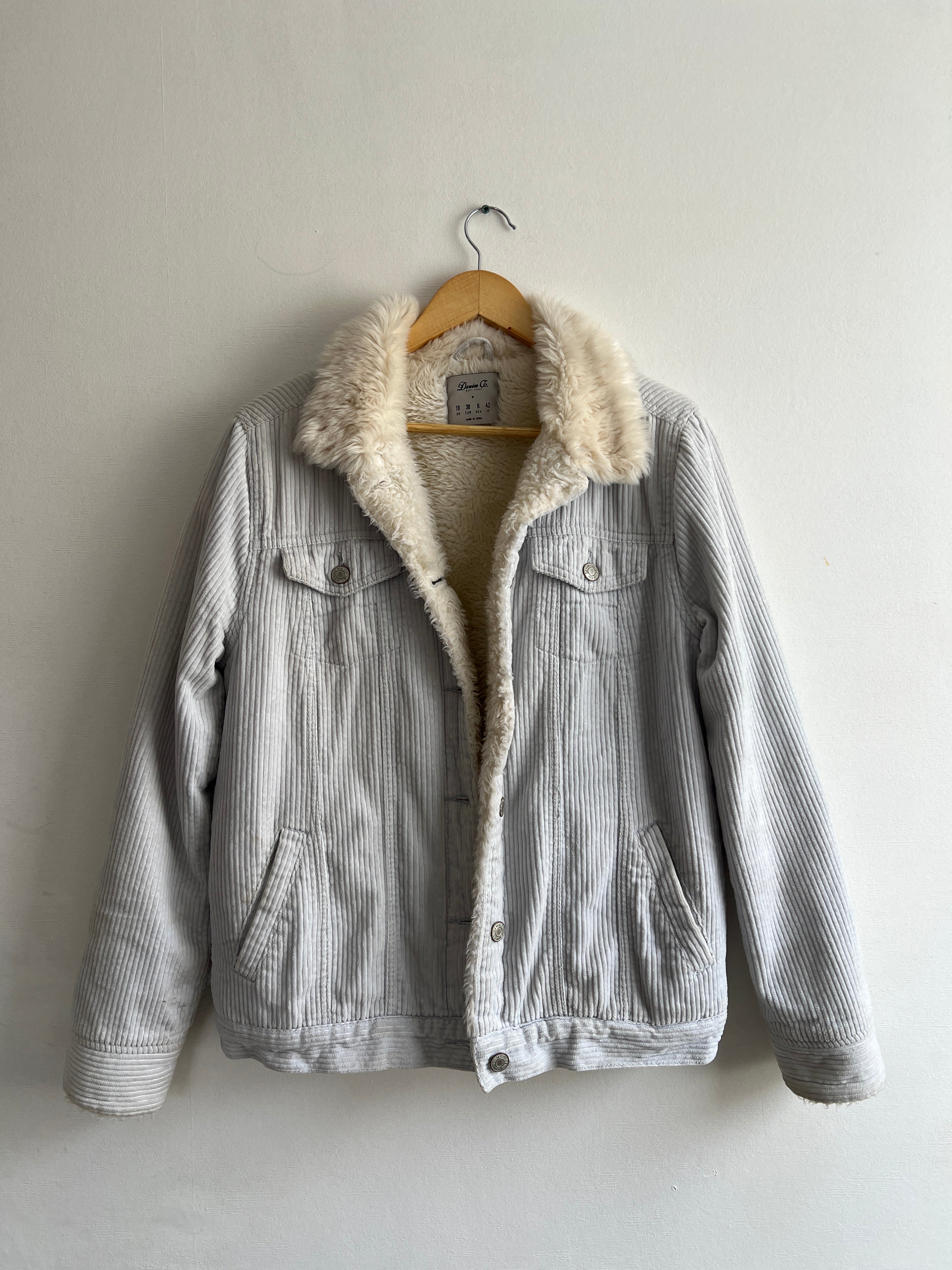 Chaqueta de Cotele Forrada Talla M