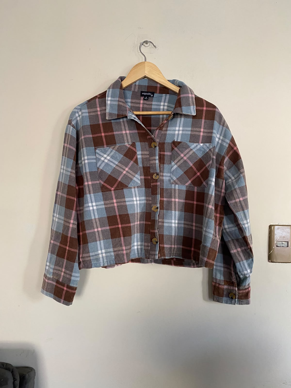 Camisa a Cuadros Talla M